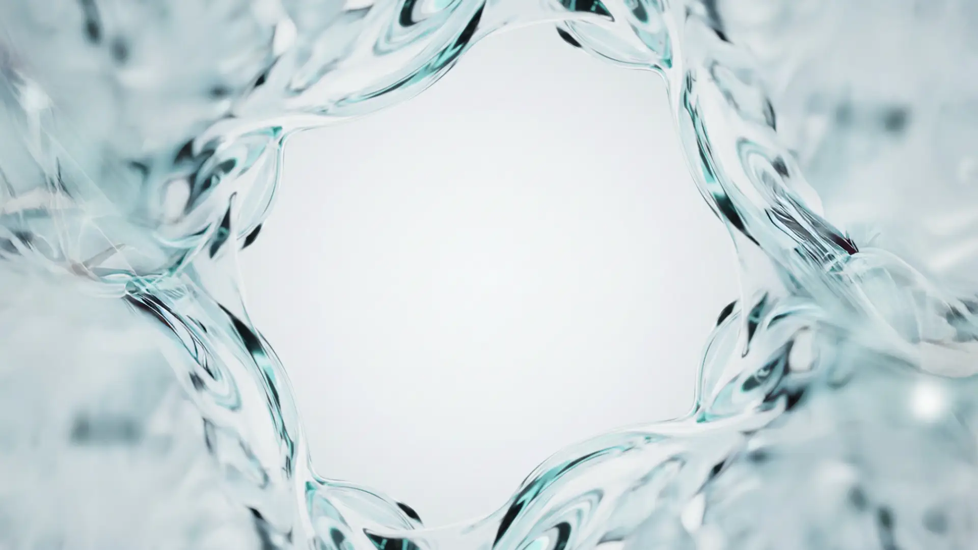 Fondo abstracto de biotecnología minimalista con texturas de fluido orgánico y estilo clean tech.
